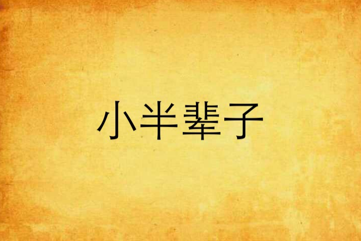 小半輩子 小半輩子