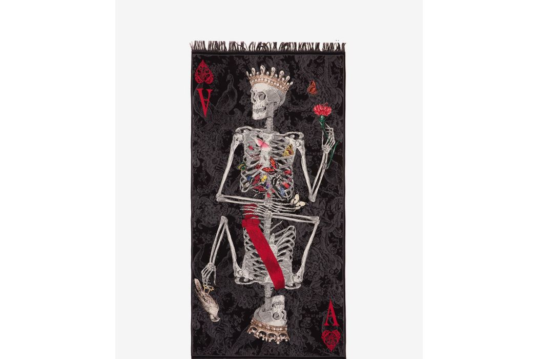 Queen of Hearts Skeleton 披巾 Queen of Hearts Skeleton 披巾