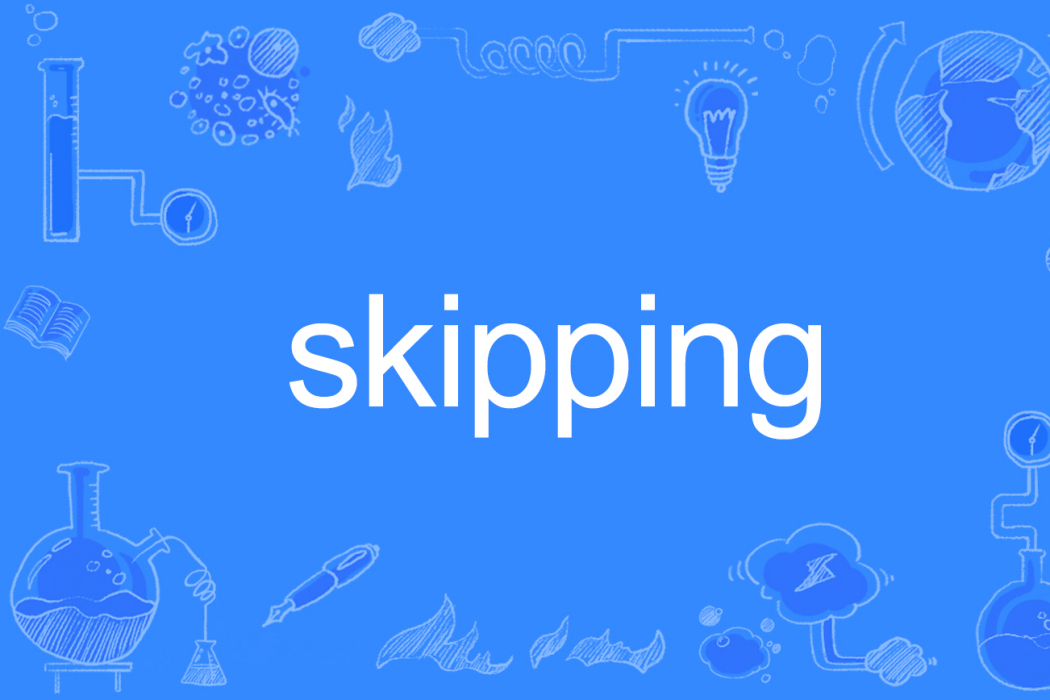 skipping skipping