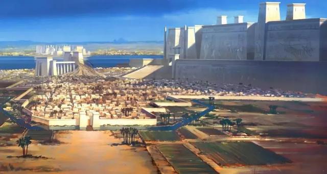 包括孟菲斯在內的埃及城市 都沒有完善的城牆