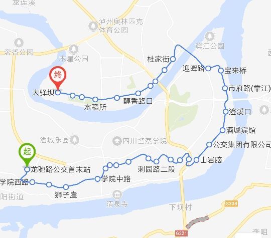 瀘州公交270路 瀘州公交270路