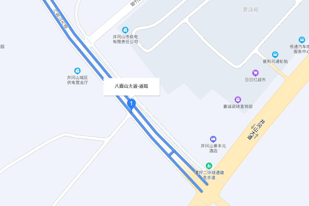 八面山大道 八面山大道