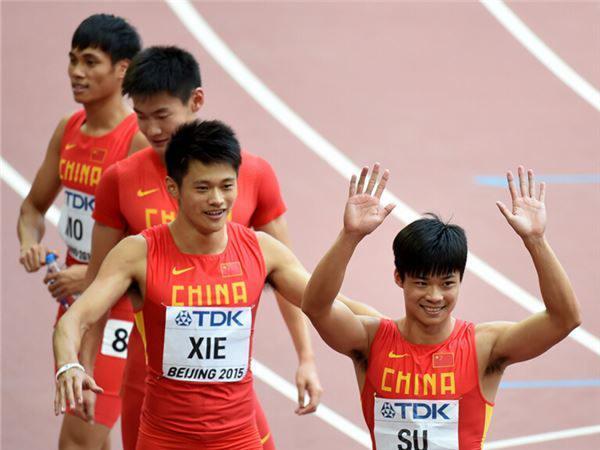 中國男子4×100米接力隊