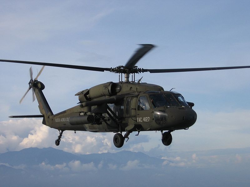 哥倫比亞空軍的UH-60L
