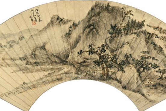 山間亭溪圖 山間亭溪圖