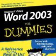 Word 2003 for Dummies Word 2003 for Dummies