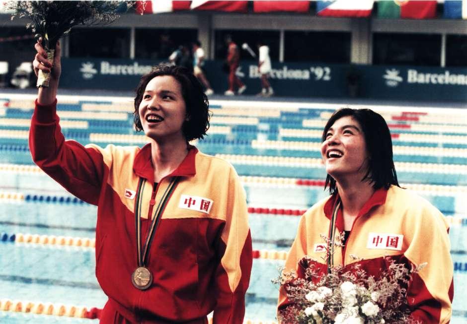 楊文意(左)與莊泳