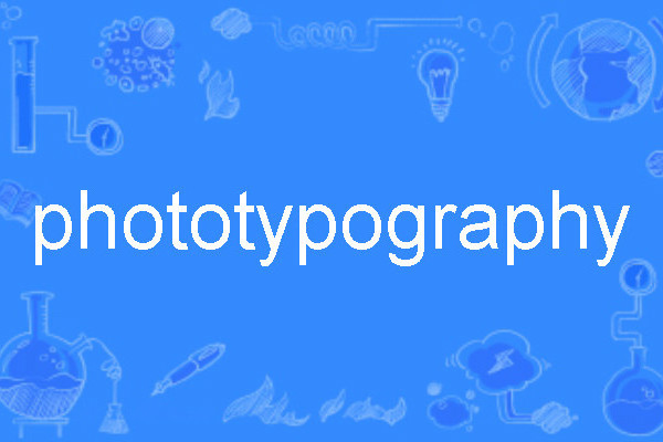 phototypography phototypography