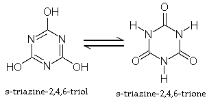 三聚氰酸互變異構
