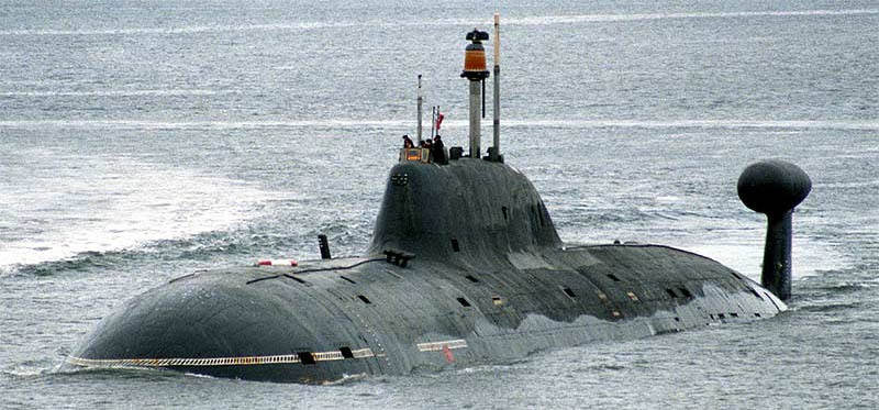 蘇聯同時期的971型攻擊核潛艇