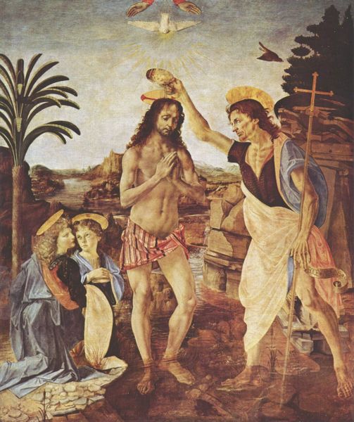 聖若翰洗者為耶穌基督進行施洗