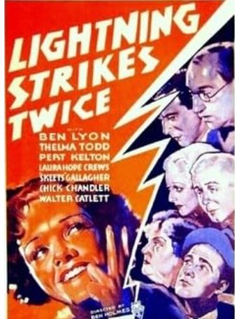 Lightning Strikes Twice(美國1934年Ben Holmes執導的電影) Lightning Strikes Twice(美國1934年Ben Holmes執導的電影)