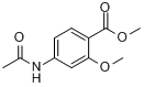 4-乙醯氨基-2-甲氧基苯甲酸甲酯