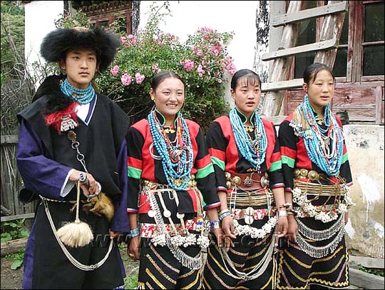 中國少數民族的服飾文化