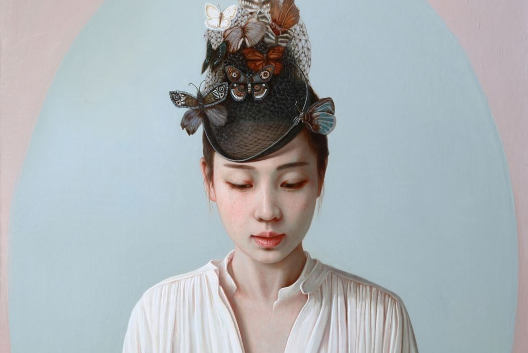 蝶戀花(張鈺油畫作品) 蝶戀花(張鈺油畫作品)