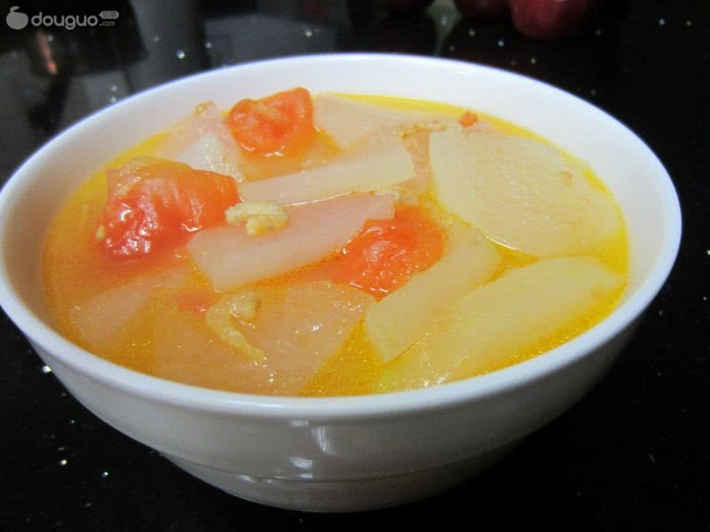 蝦米冬瓜西紅柿湯