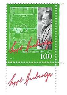德國發行的紀念赫爾貝格誕辰100周年郵票