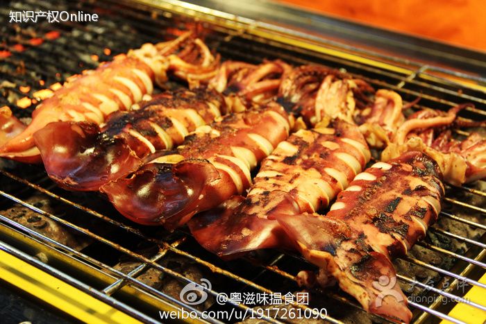 烤魷魚筒 烤魷魚筒