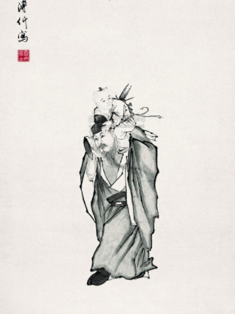 麒麟送子圖 麒麟送子圖