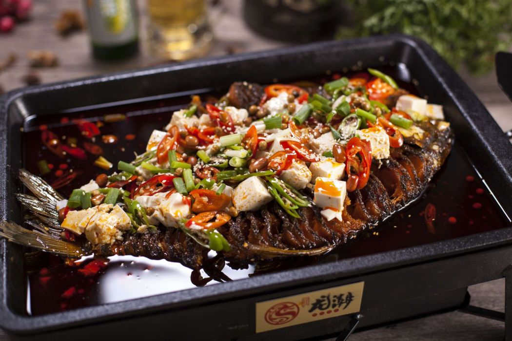 酸辣烤魚 酸辣烤魚