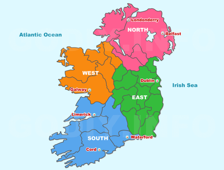 古代愛爾蘭四省