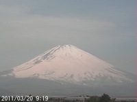 富士山火山爆發