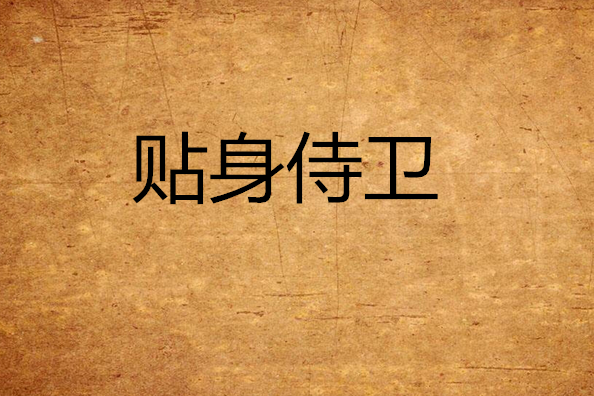 貼身侍衛(洋泰創作小說) 貼身侍衛(洋泰創作小說)