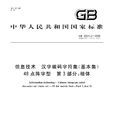 信息交換用漢字編碼字元集(GB 2312)