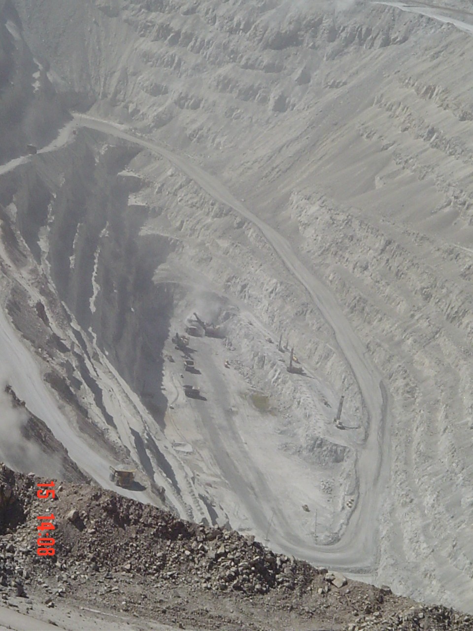 智利Chuquicamata銅礦坑