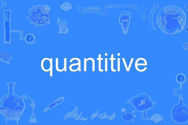quantitive quantitive