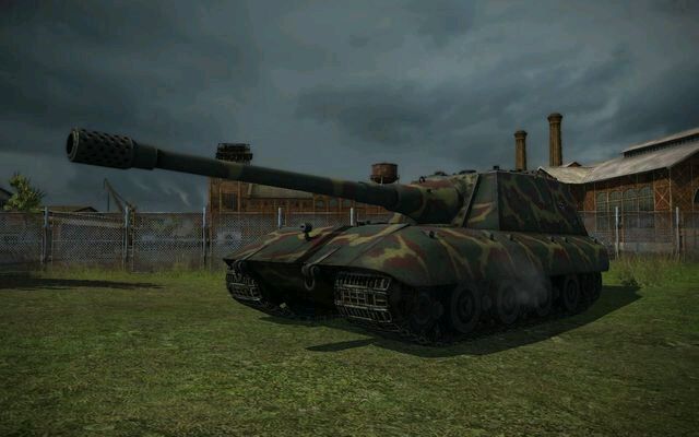 坦克世界中的E100反坦克殲擊車