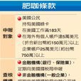 肥咖條款 肥咖條款