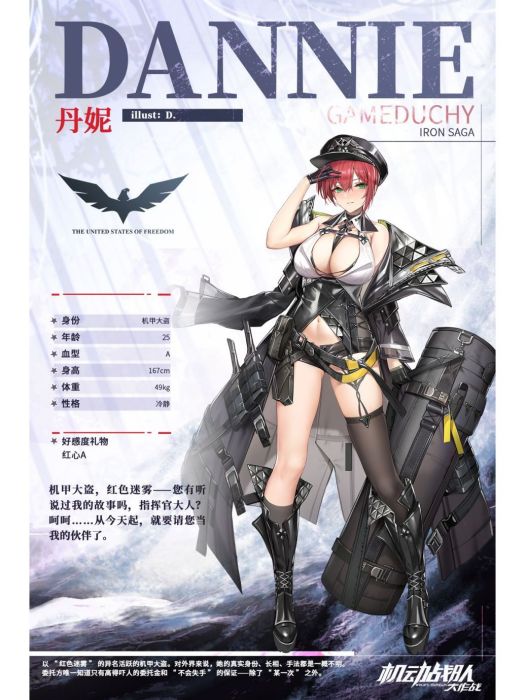 丹妮(手遊《機動戰隊大作戰》中的角色) 丹妮(手遊《機動戰隊大作戰》中的角色)