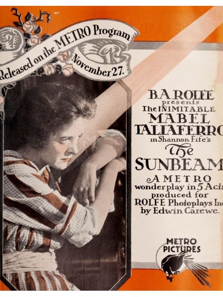 The Sunbeam(美國1916年Edwin Carewe執導的電影) The Sunbeam(美國1916年Edwin Carewe執導的電影)