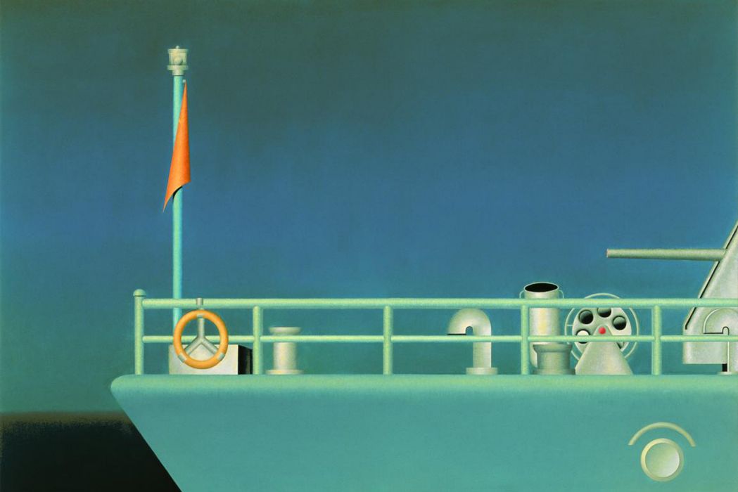 旗艦(黃小寧油畫作品) 旗艦(黃小寧油畫作品)