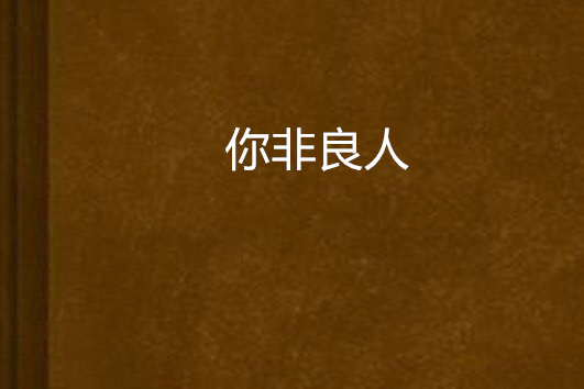 你非良人(最羨少年創作的網路小說) 你非良人(最羨少年創作的網路小說)
