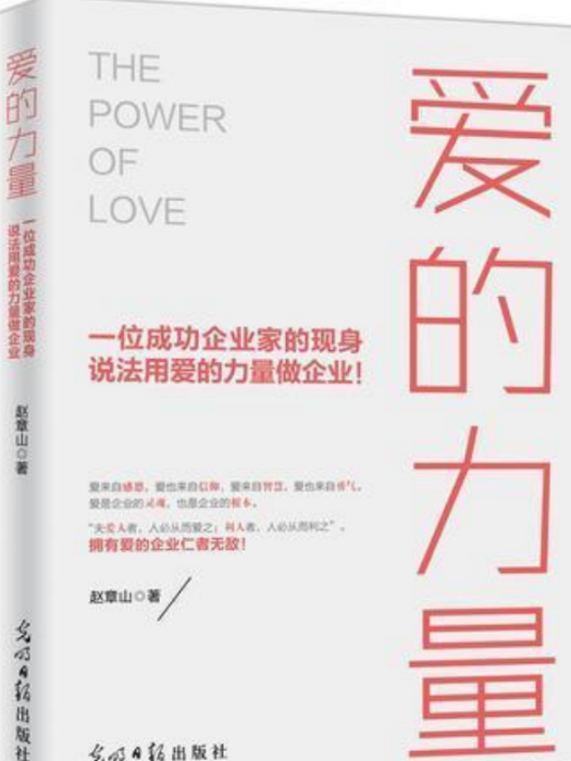 愛的力量(2017年光明日報出版社出版的圖書) 愛的力量(2017年光明日報出版社出版的圖書)
