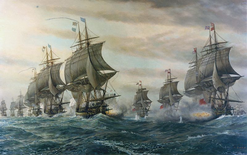 1781年第一次切薩皮克灣海戰