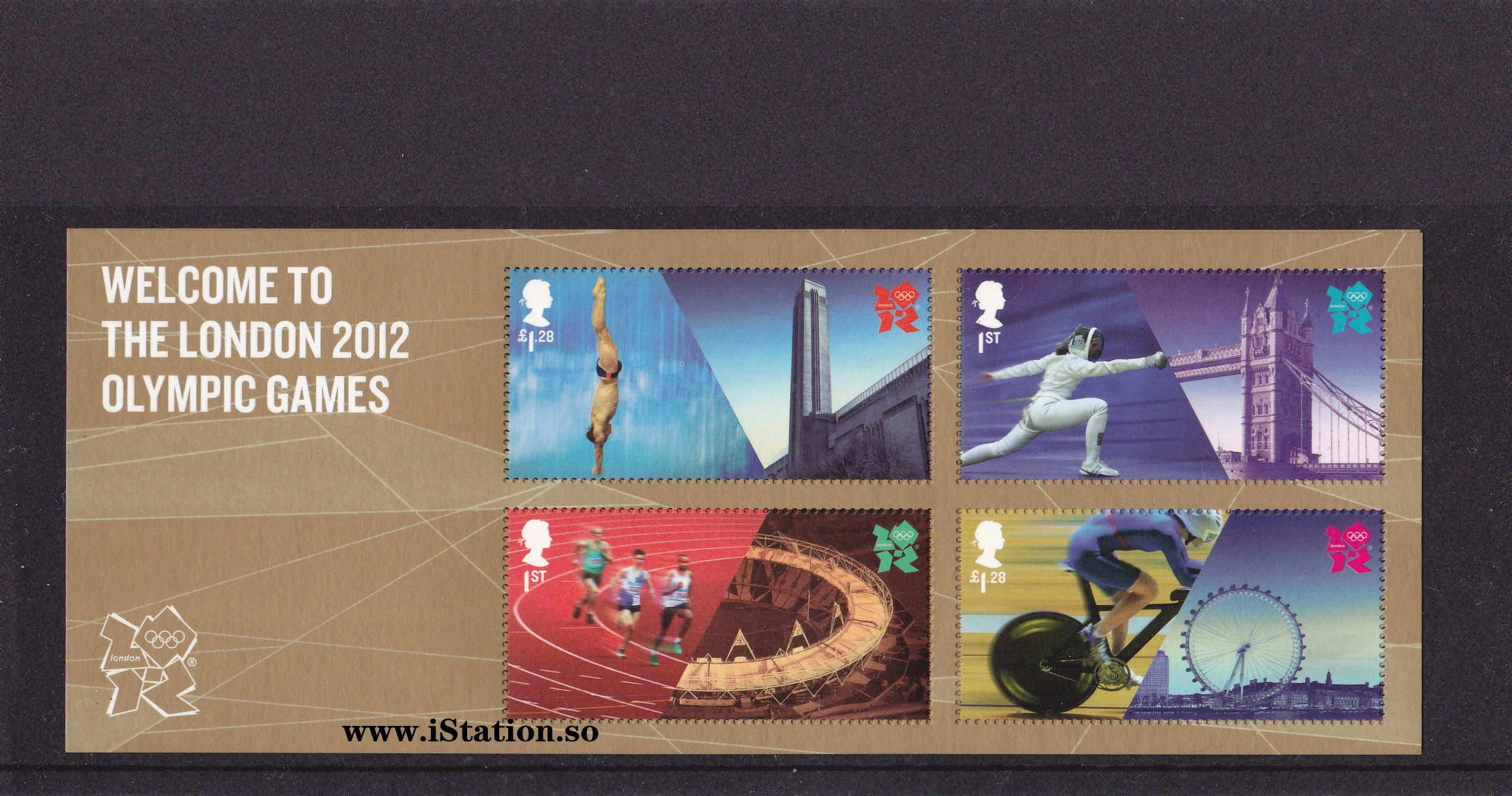 2012年倫敦奧運會紀念郵票