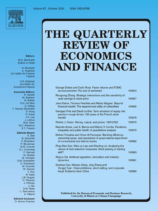 The Quarterly Review of Economics and Finance The Quarterly Review of Economics and Finance