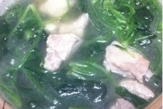 鴨肉菠菜湯