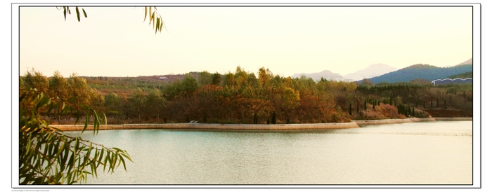 在地鏡原址上重修的龍潭湖
