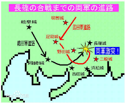 長篠之戰地圖