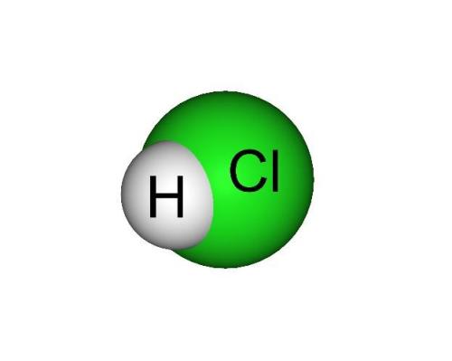 氯化氫分子結構