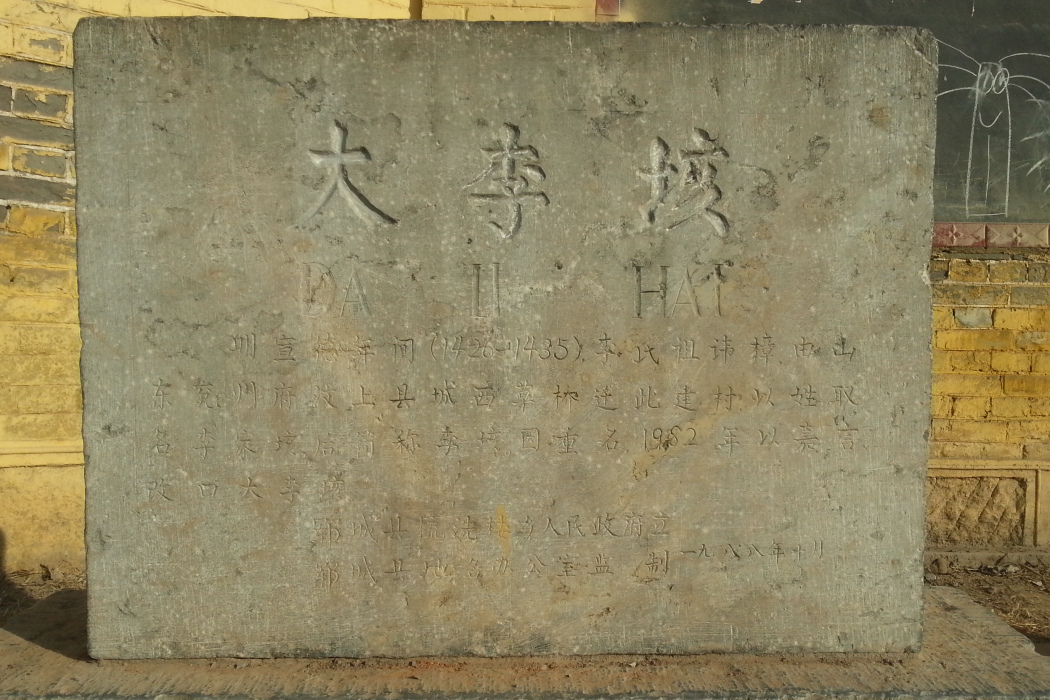 大李垓村 大李垓村