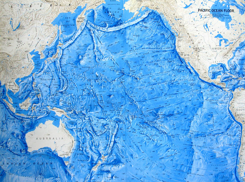 海洋圖——太平洋
