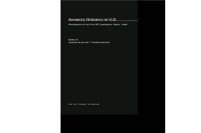 Advanced Research in VLSI Advanced Research in VLSI