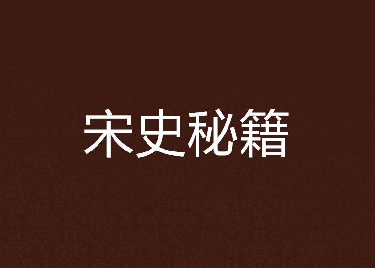 宋史秘籍 宋史秘籍