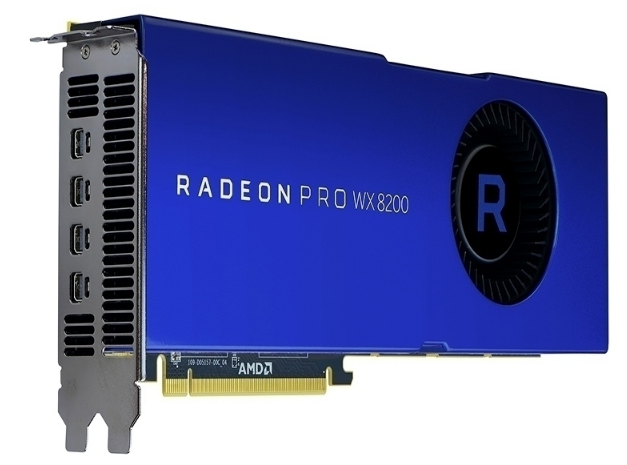 AMD Radeon PRO WX 8200 AMD Radeon PRO WX 8200