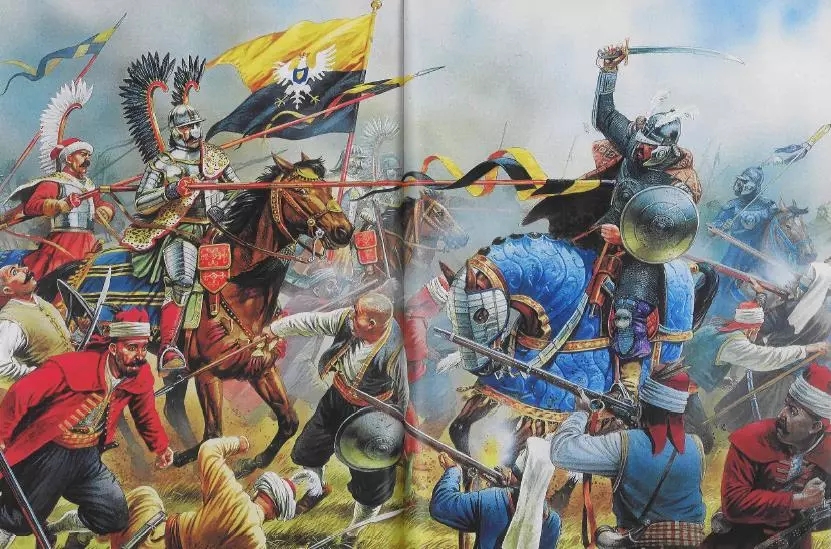 波蘭騎兵引導的最後一擊 徹底擊潰了奧斯曼人